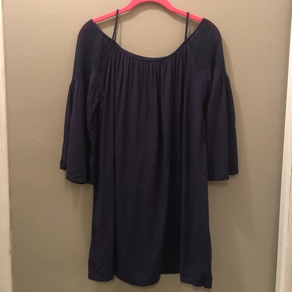 Blue and Red Dress - Picture 2 of 4